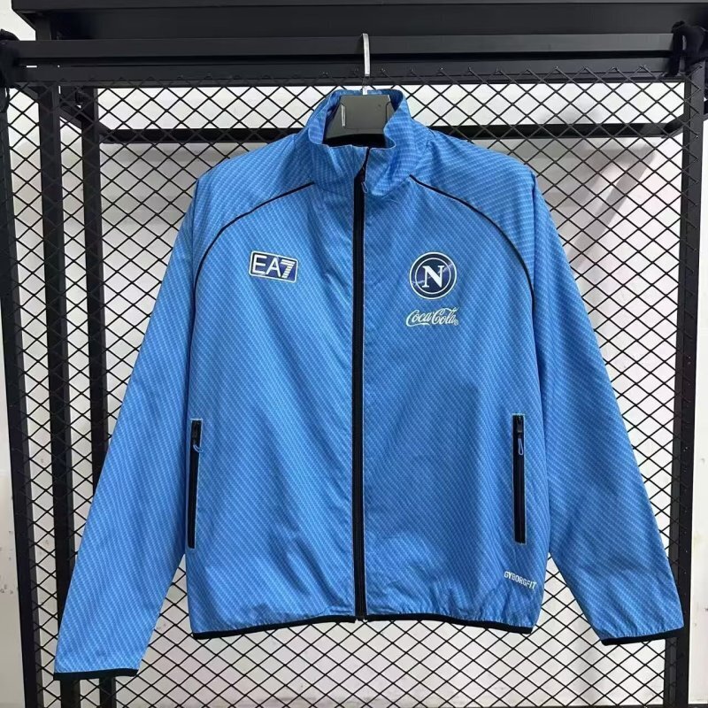 AAA Quality Napoli 25/26 Wind Coat - Blue